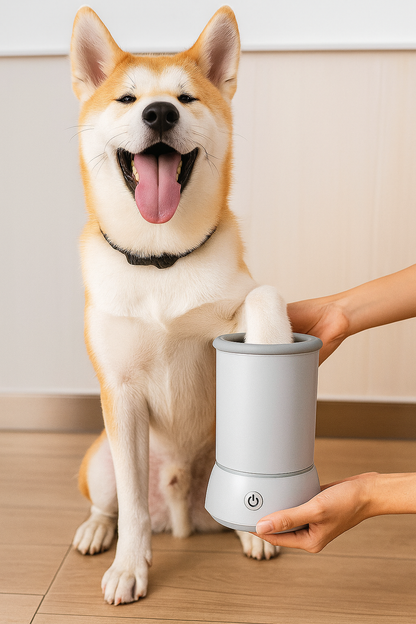 Limpiador de patas para mascota